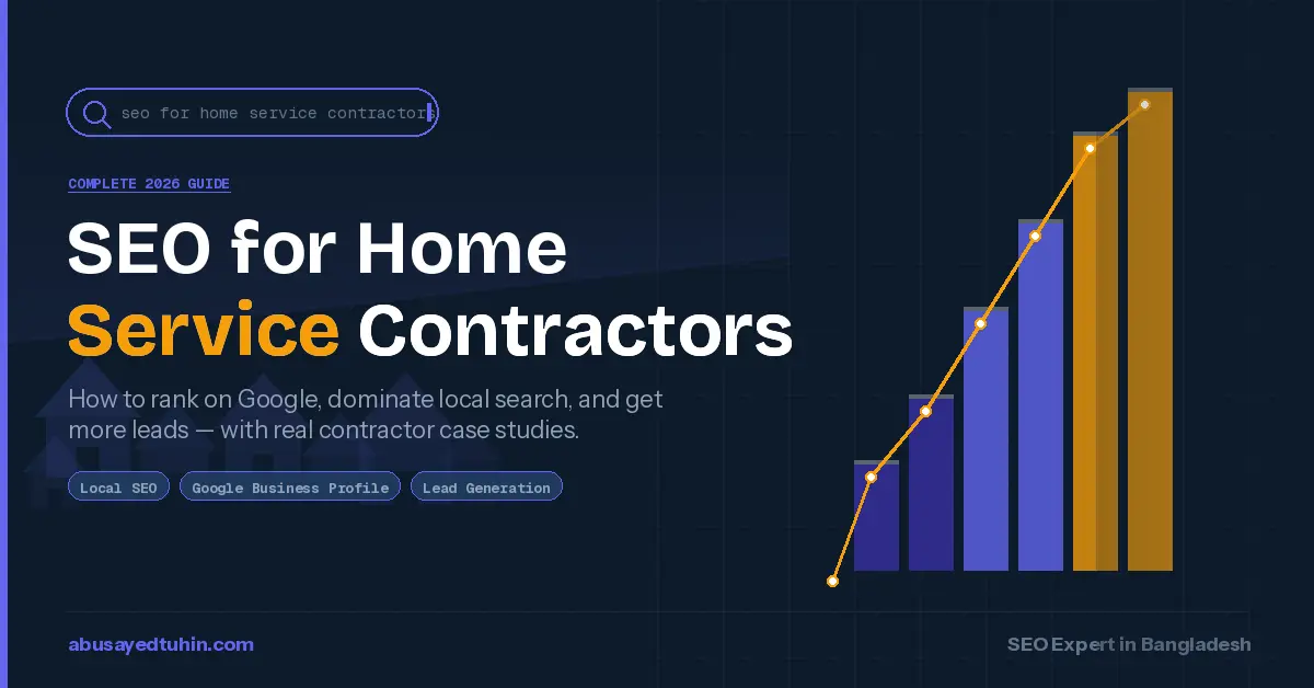 seo for home service contractors