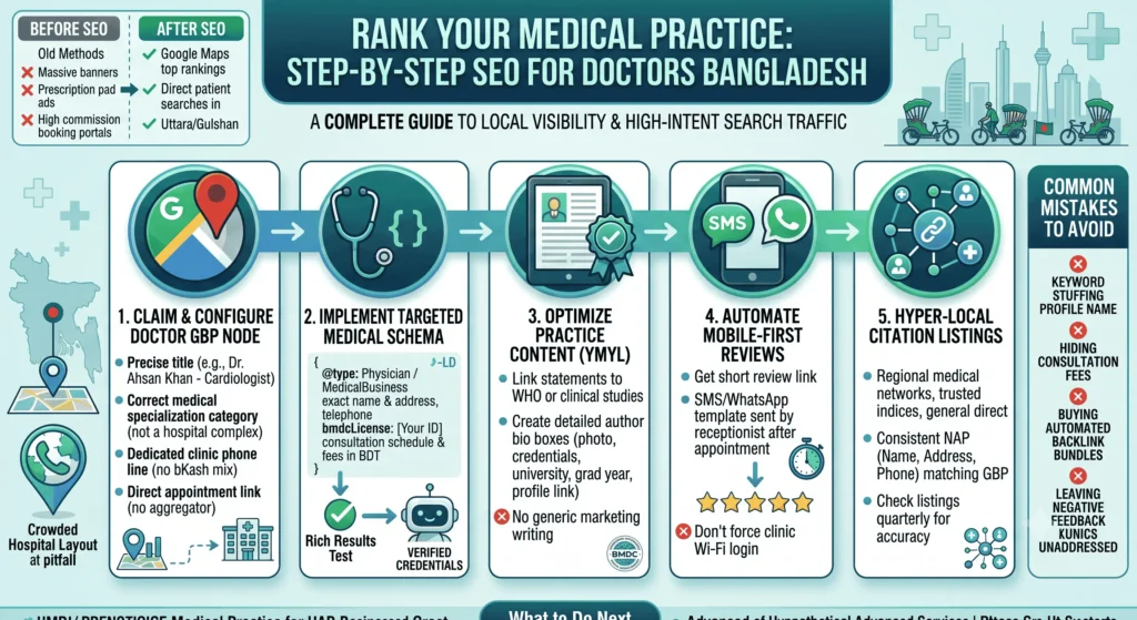 SEO for doctors Bangladesh
